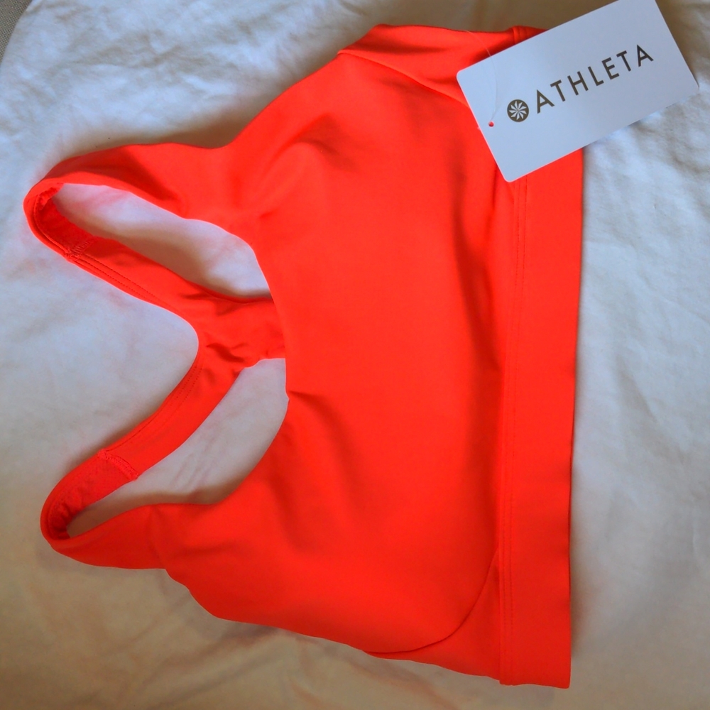 Ultimate Bra A-C, Athleta, Racing Red, size small